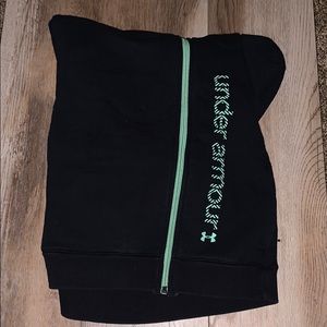 under armor zip up sweatshirt